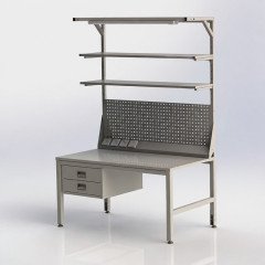 Стол монтажный 650-950х1200х700 мм